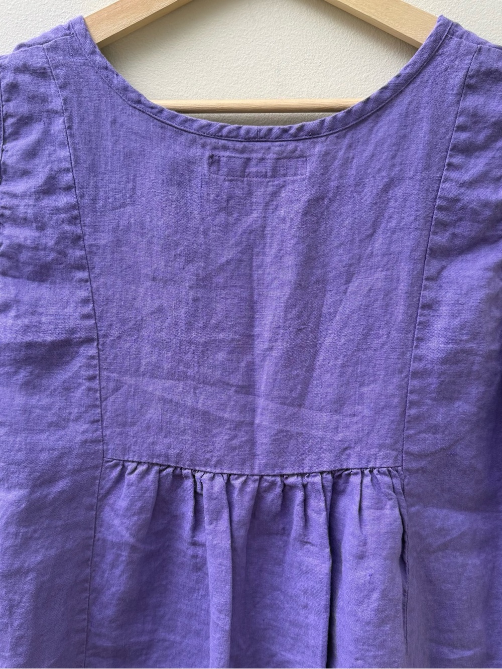 Flax Lavender Linen Tank Top - Picture 6 of 7